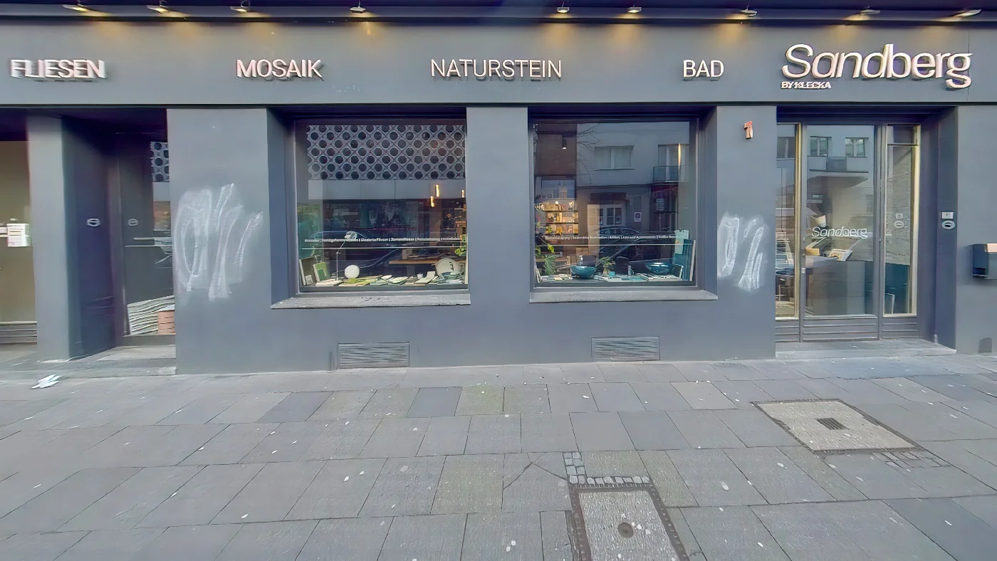 Sandberg By Klecka Fachgeschäft für Fliesen Mosaik Naturstein und Bad Einrichtung Köln Belgisches Viertel